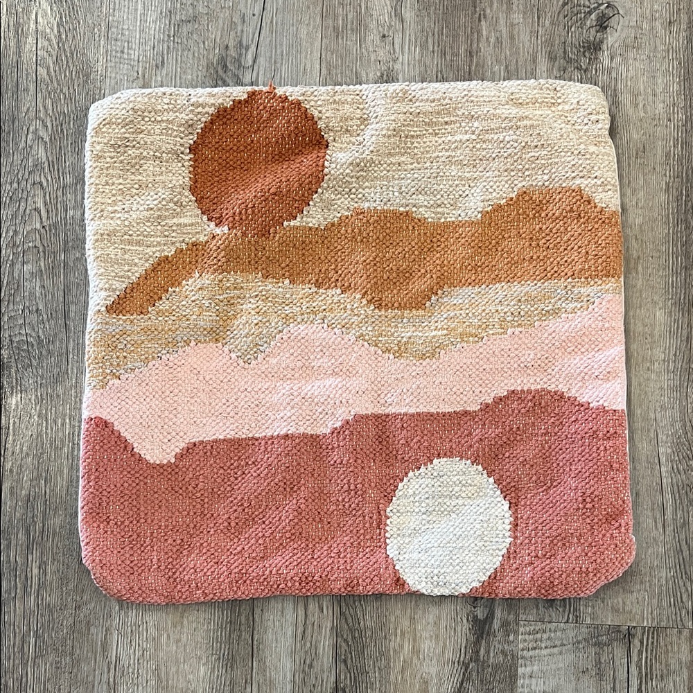 Merchant 21 Abstract Woven pillow Cover, made in India